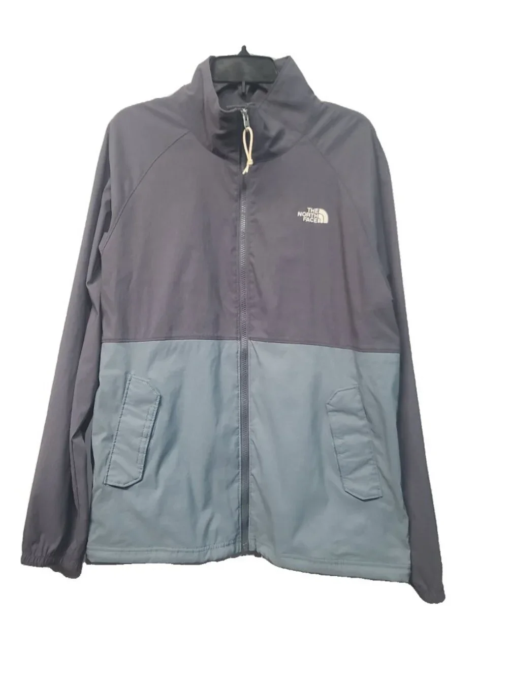 The North Face Men's Class V Full-Zip Jacket Windbreaker M Blue